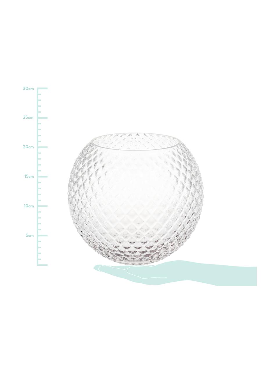 Vase en verre Ilse, Transparent