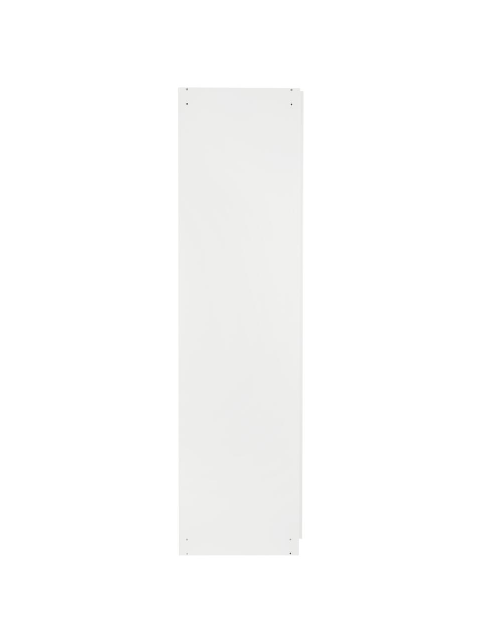 Drehtürenschrank Mia, 5-türig, Holzwerkstoff aus heimischen Hölzern aus nachhaltiger Forstwirtschaft, beschichtet, Weiß, Goldfarben, B 226 x H 210 cm