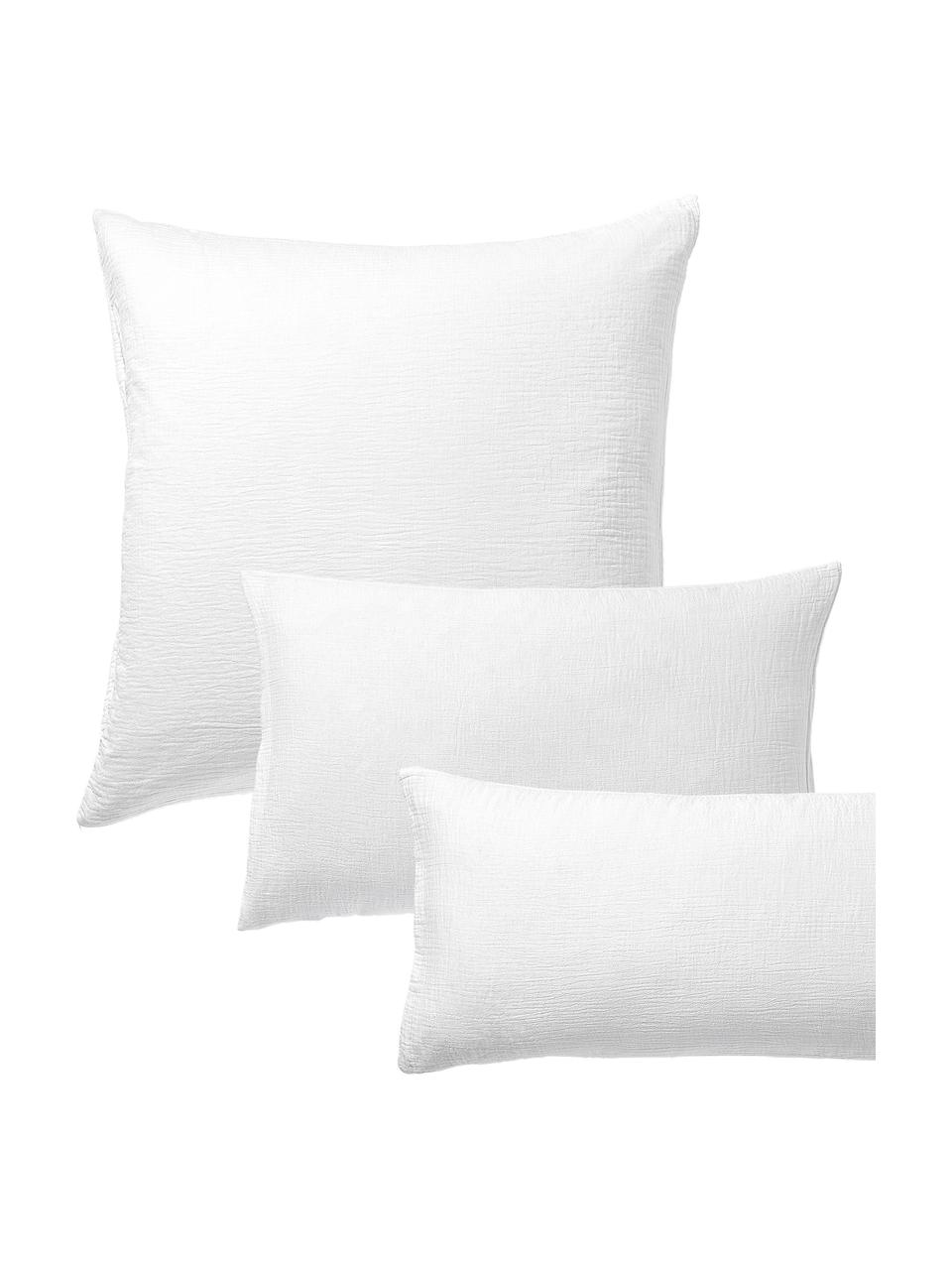 Federa in mussola Odile, Bianco, Larg. 50 x Lung. 80 cm