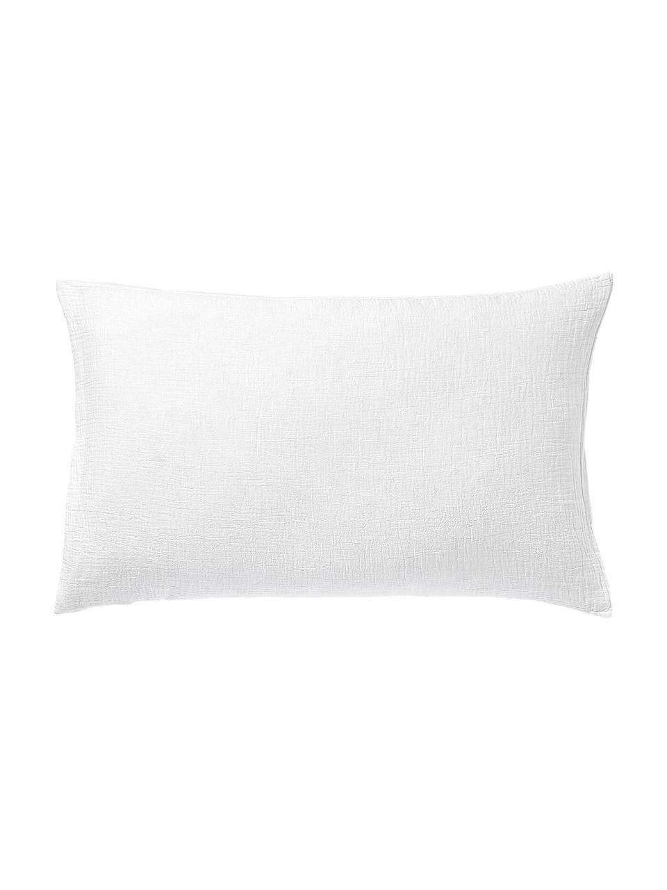 Federa in mussola Odile, Bianco, Larg. 50 x Lung. 80 cm