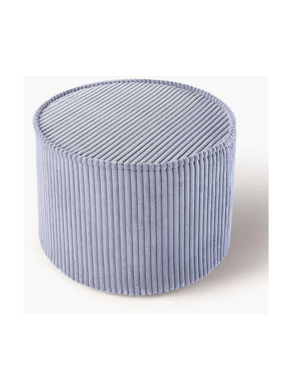 Kinder-Pouf Sugar aus Cord, Ø 40 cm, Bezug: Cord (100 % Polyester) au, Cord Lavendel, Ø 40 x H 25 cm