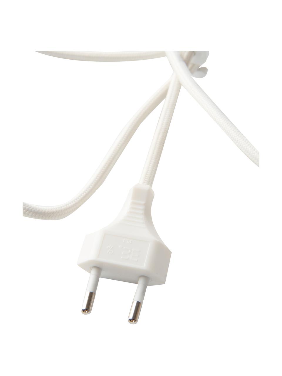 Kleine hanglamp Ara, Wit, Ø 10 x H 15 cm