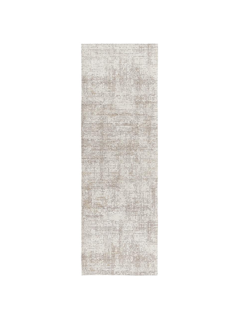 Läufer Laurence, 70% Polyester, 30% Baumwolle (GRS-zertifiziert), Beige, Braun, B 80 x L 250 cm