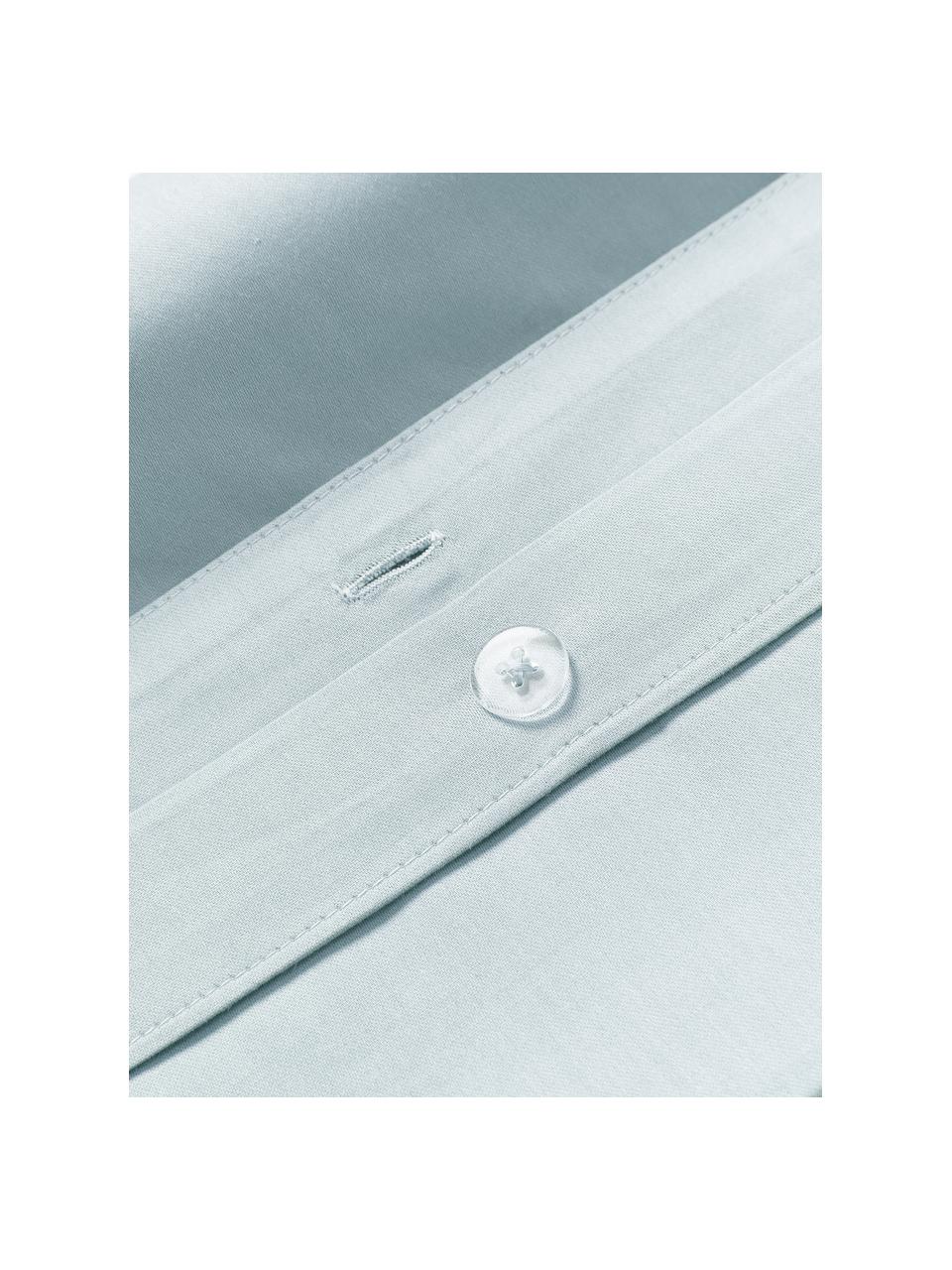 Baumwollsatin-Kissenbezug Comfort, Webart: Satin Fadendichte 300 TC,, Hellblau, B 40 x L 80 cm