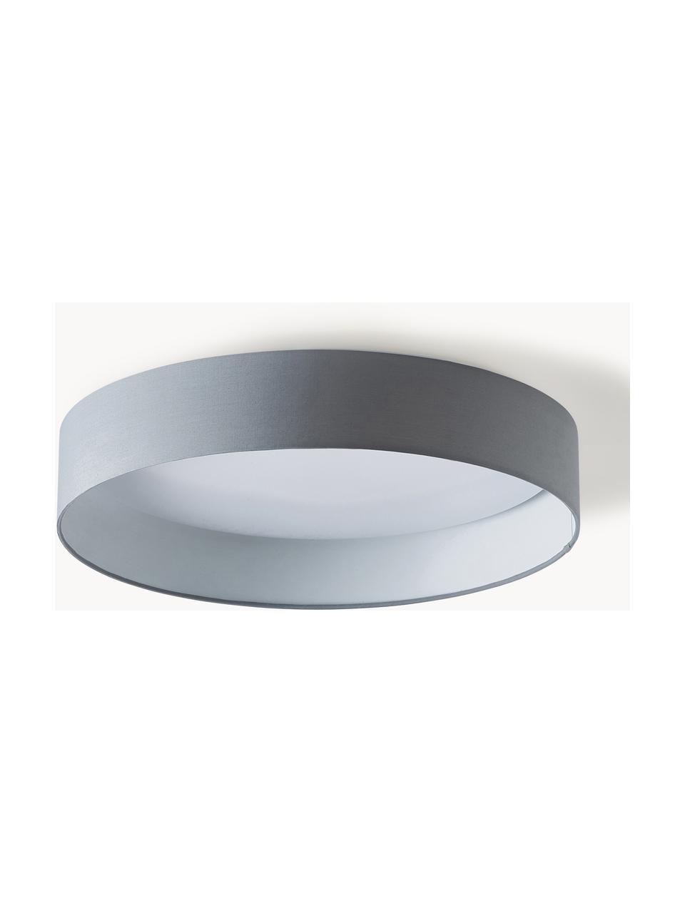 Plafoniera a LED Helen, Cornice: metallo, Grigio, Ø 35 x Alt. 7 cm