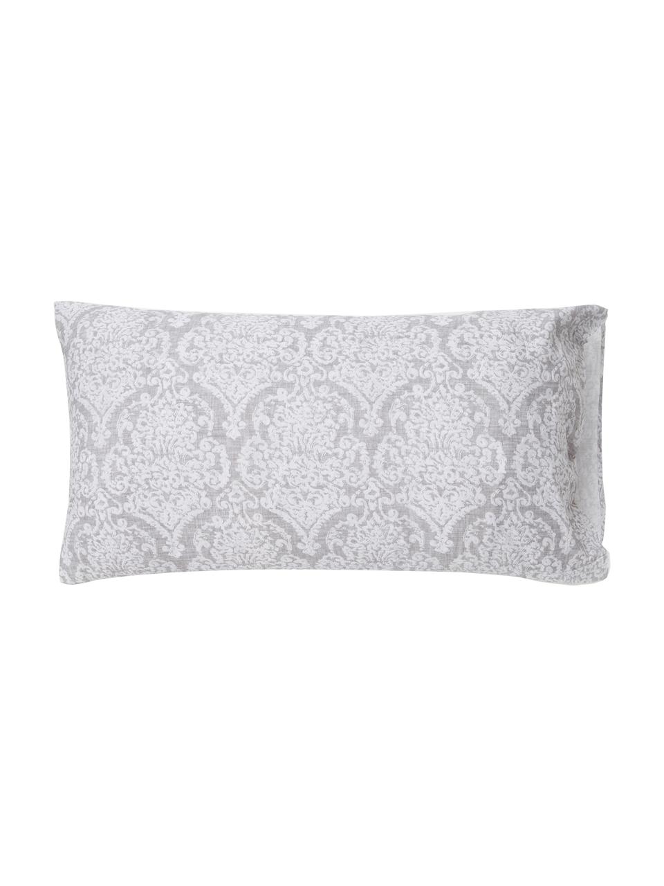 Fundas de almohada Barroco, 2 uds., 50 x 80 cm, 100% algodón
El algodón da una sensación agradable y suave en la piel, absorbe bien la humedad y es adecuado para personas alérgicas, Blanco, gris claro, An 50 x L 80 cm