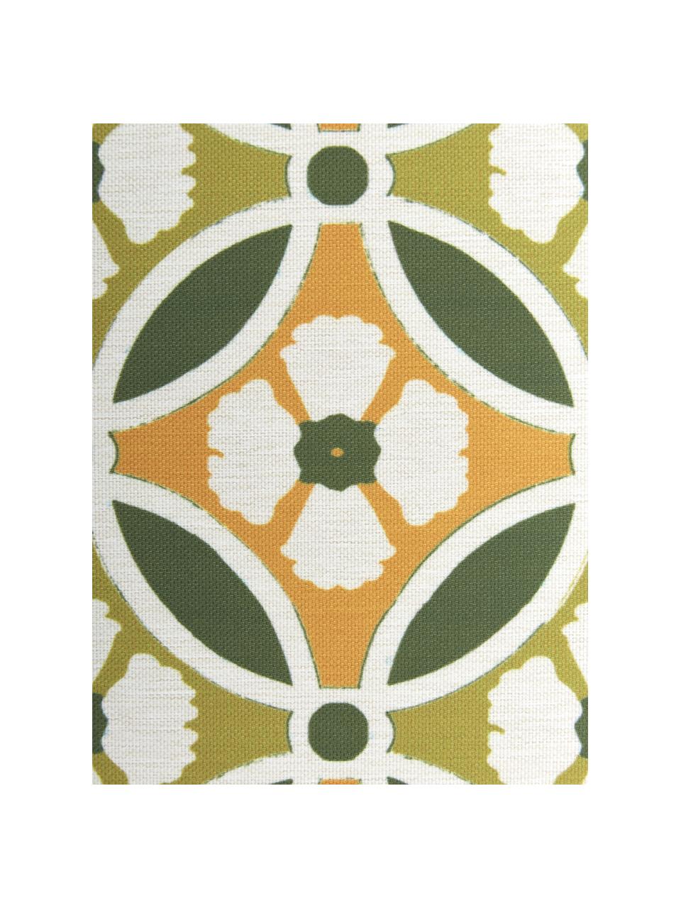 Mantel Fandango antimanchas de teflón, 100% poliéster con revestimiento de teflón, Verde, De 8 a 10 comensales (An 135 x L 280 cm)