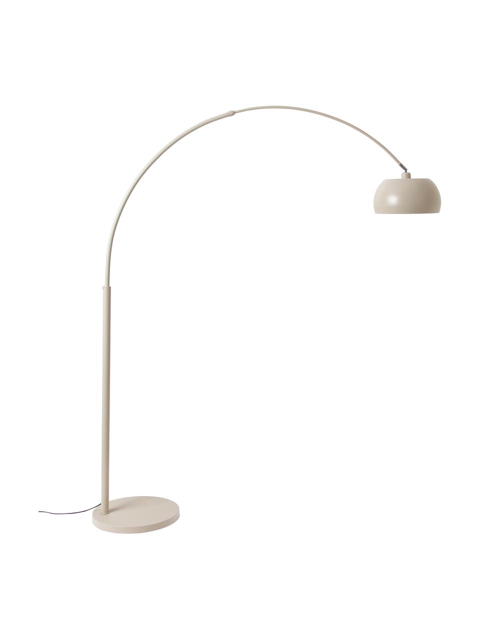 Lampa łukowa Bowie, Beżowy, Ø 32 x W 202 cm