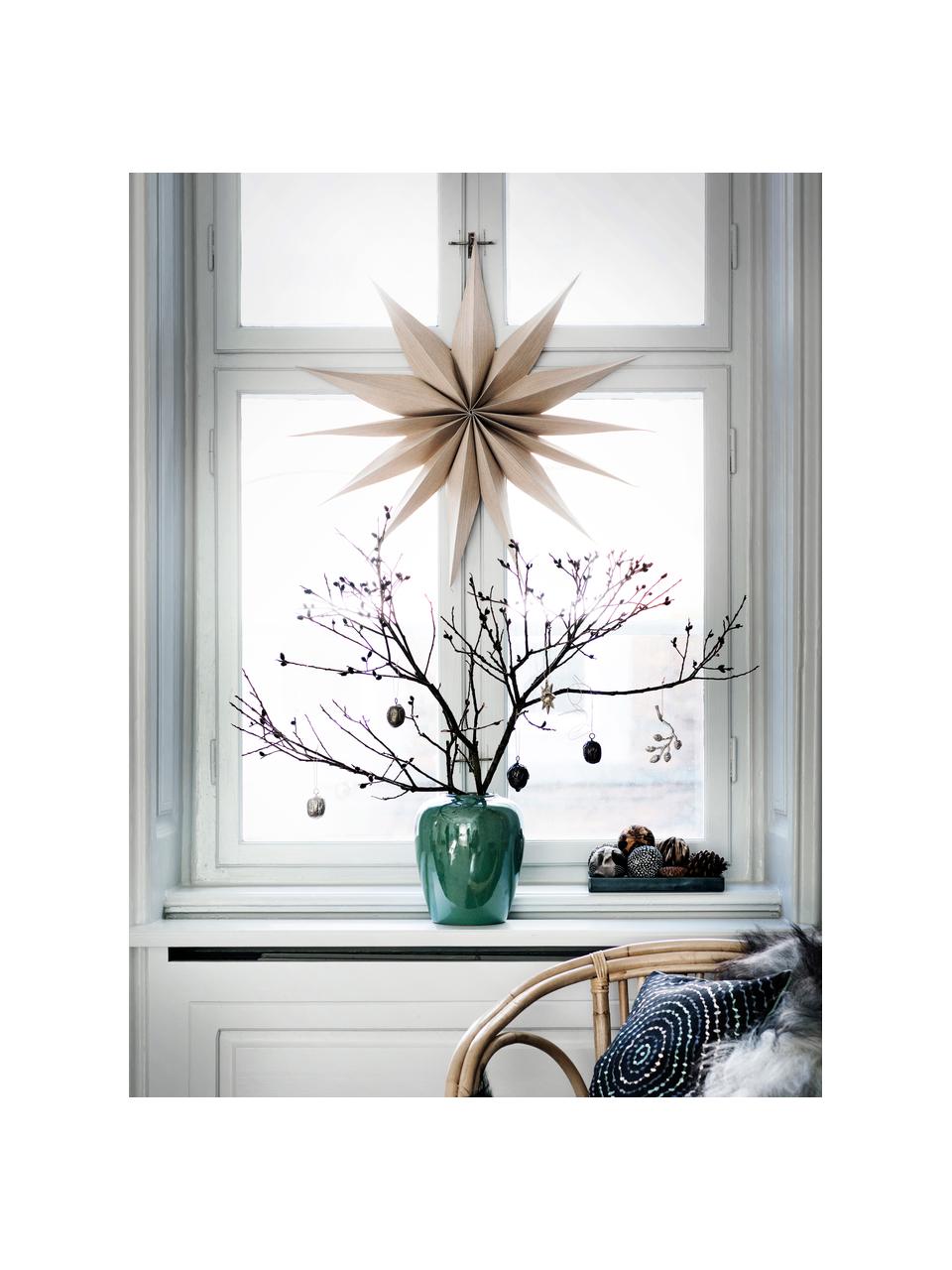 Étoiles décoratives Venok, 2 pièces, Bois mince, Bois clair, Ø 40 cm