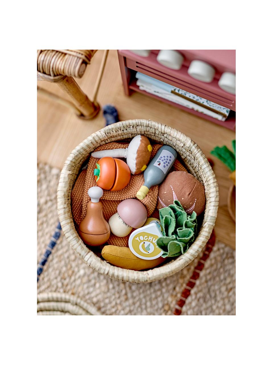 Set di giocattoli Food, Legno di loto, pannello di fibra a media densità (MDF), Multicolore, Larg. 6 x Alt. 10 cm