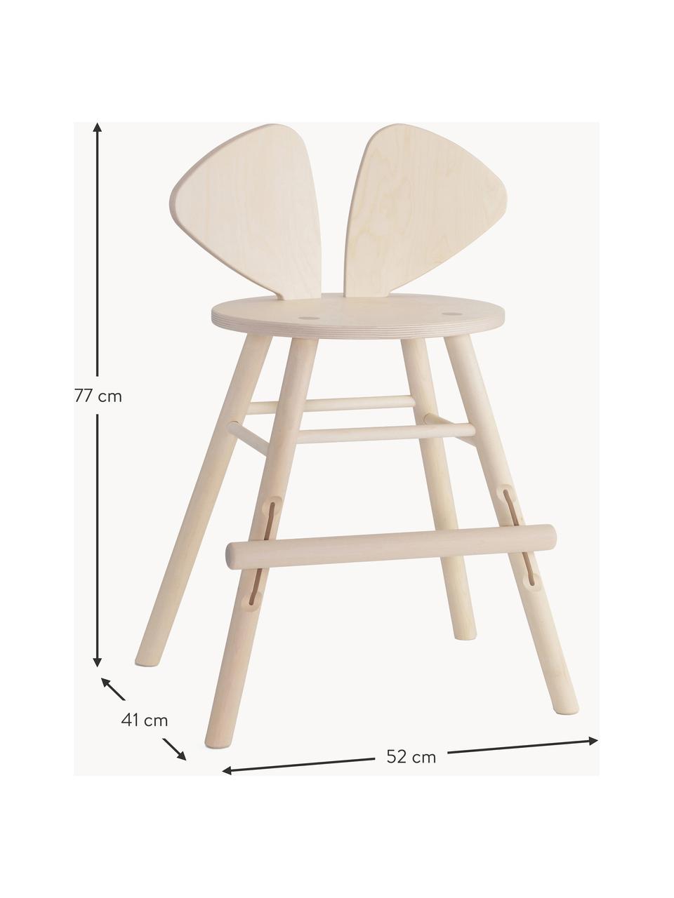 Chaise en bois pour enfant Mouse, Bois de chêne, laqué

Ce produit est fabriqué à partir de bois certifié FSC® issu d'une exploitation durable, Bois de bouleau, larg. 52 x prof. 41 cm