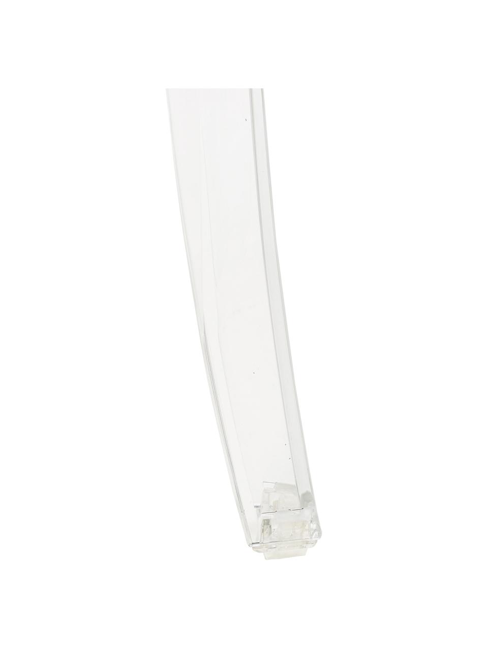 Design Barhocker Charles Ghost, Polykarbonat, Transparent, Ø 46 x H 75 cm