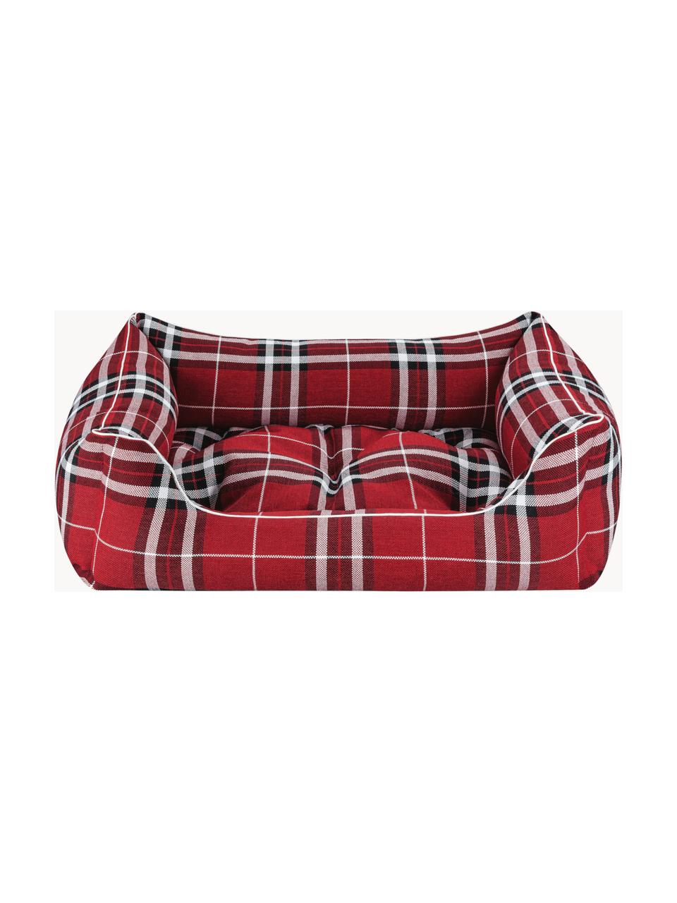 Pelíšek pro psa Highlands, různé velikosti, Červená, černá, bílá, Š 70 cm, H 50 cm