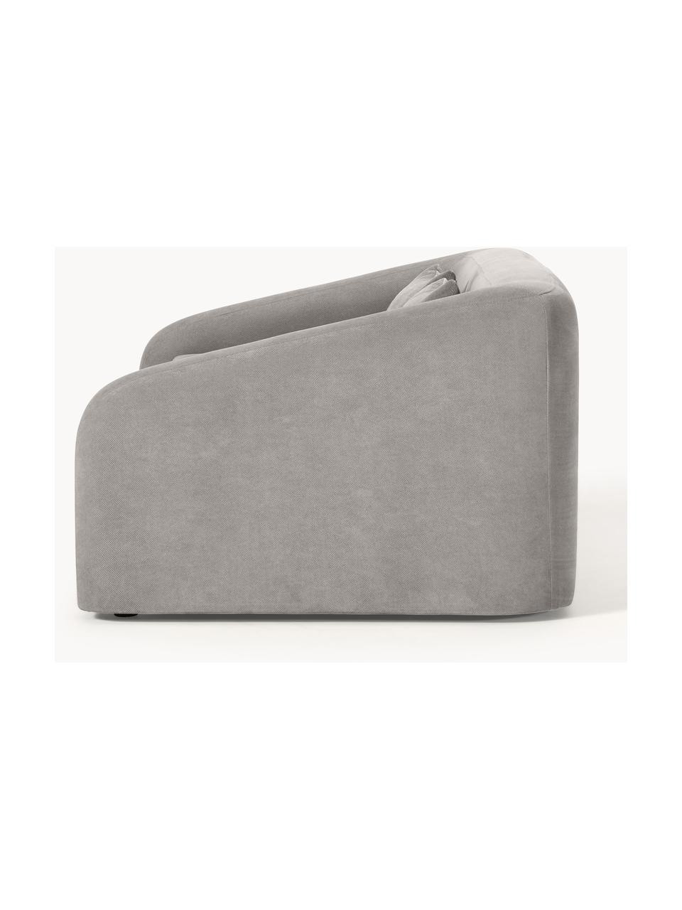 Schlafsofa Eliot (2-Sitzer), Bezug: 88 % Polyester, 12 % Nylo, Gestell: Spanplatte, Kiefernholz, Webstoff Dunkelgrau, B 180 x T 100 cm