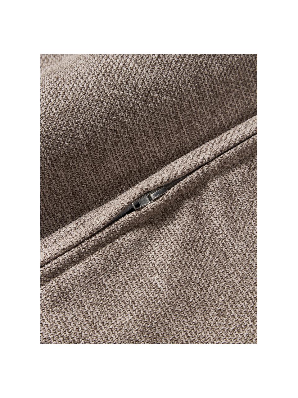 Sofa-Kissen Melva, Hülle: 100 % Polyester, Webstoff Taupe, B 50 x L 50 cm