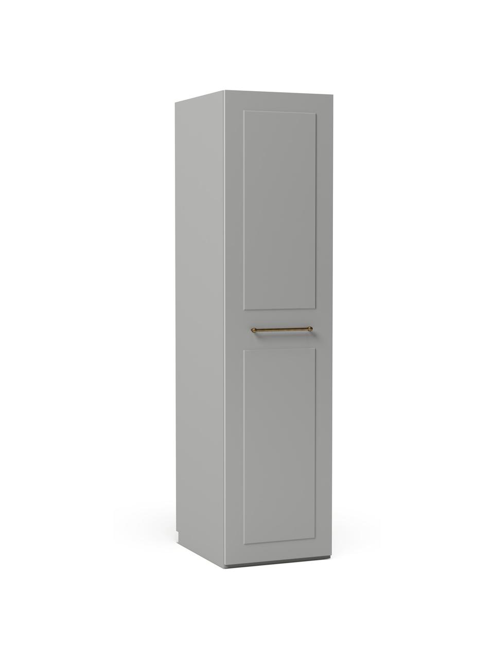 Modulární skříň s otočnými dveřmi Charlotte, šířka 50 cm, více variant, Šedá, Interiér Basic, V 200 cm