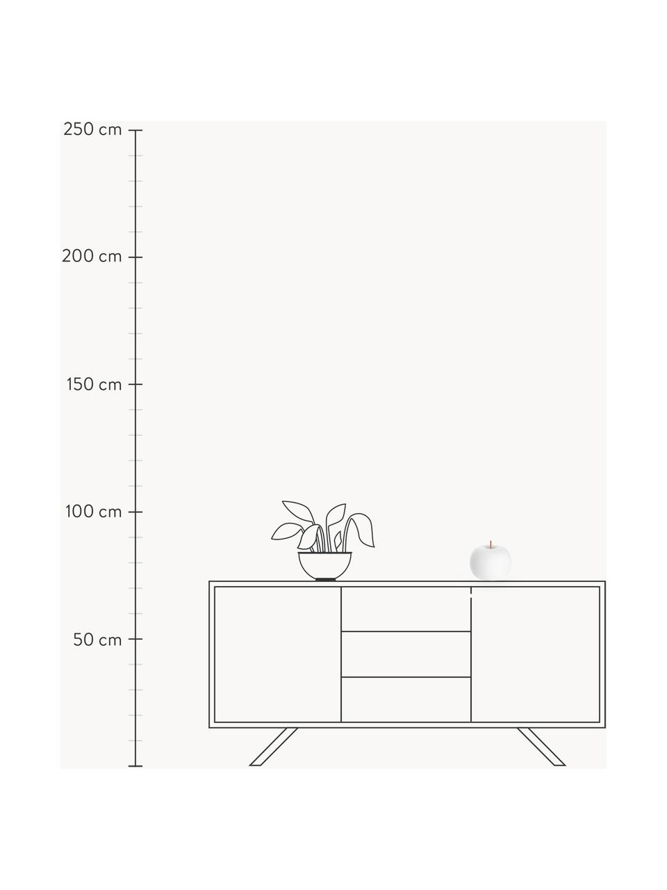 Kleine tafellamp Kushi, Lampenkap: mondgeblazen glas, Koperkleurig, Ø 16 x H 17 cm