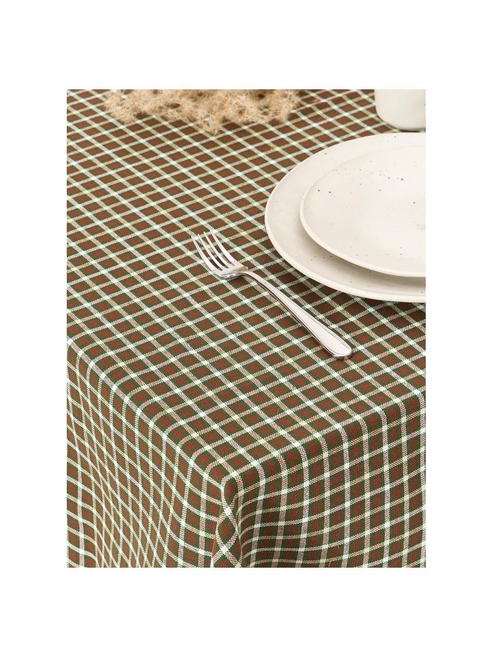 Nappe en coton Ulla, 100 % coton

Le matériau est certifié STANDARD 100 OEKO-TEX®, 4854CIT, CITEVE, Vert foncé, 6-8 personnes (larg. 140 x long. 250 cm)