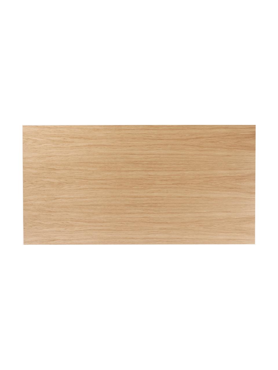 Hell gebeizter Esstisch Androgyne, in verschiedenen Grössen, Mitteldichte Holzfaserplatte (MDF) mit Eichenholzfurnier, Eichenholz, B 280 x T 110 cm