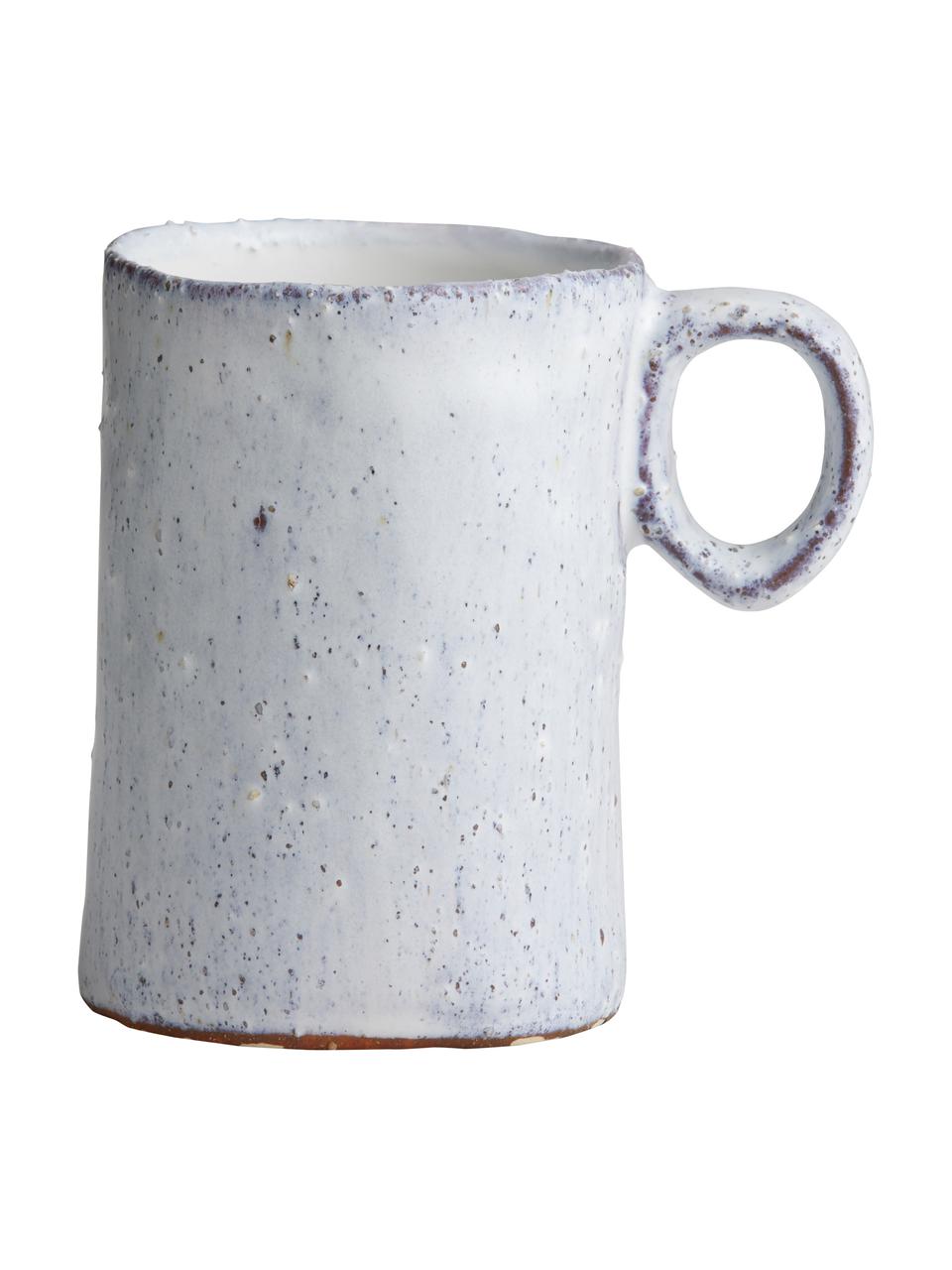 Tasse à café artisanale Soisalo, 2 pièces, Grès cérame, Bleu de glace, Ø 7 x haut. 10 cm