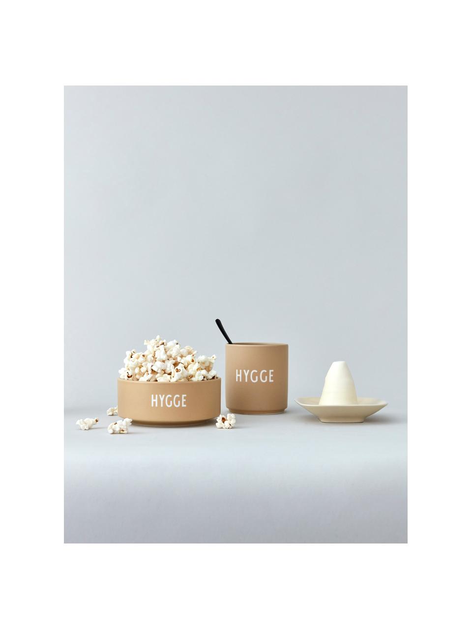 Cuenco de diseño Favourite HYGGE, Porcelana fina de hueso (porcelana)
Fine Bone China es una pasta de porcelana fosfática que se caracteriza por su brillo radiante y translúcido., Beige mate, blanco, Ø 12 x Al 5 cm