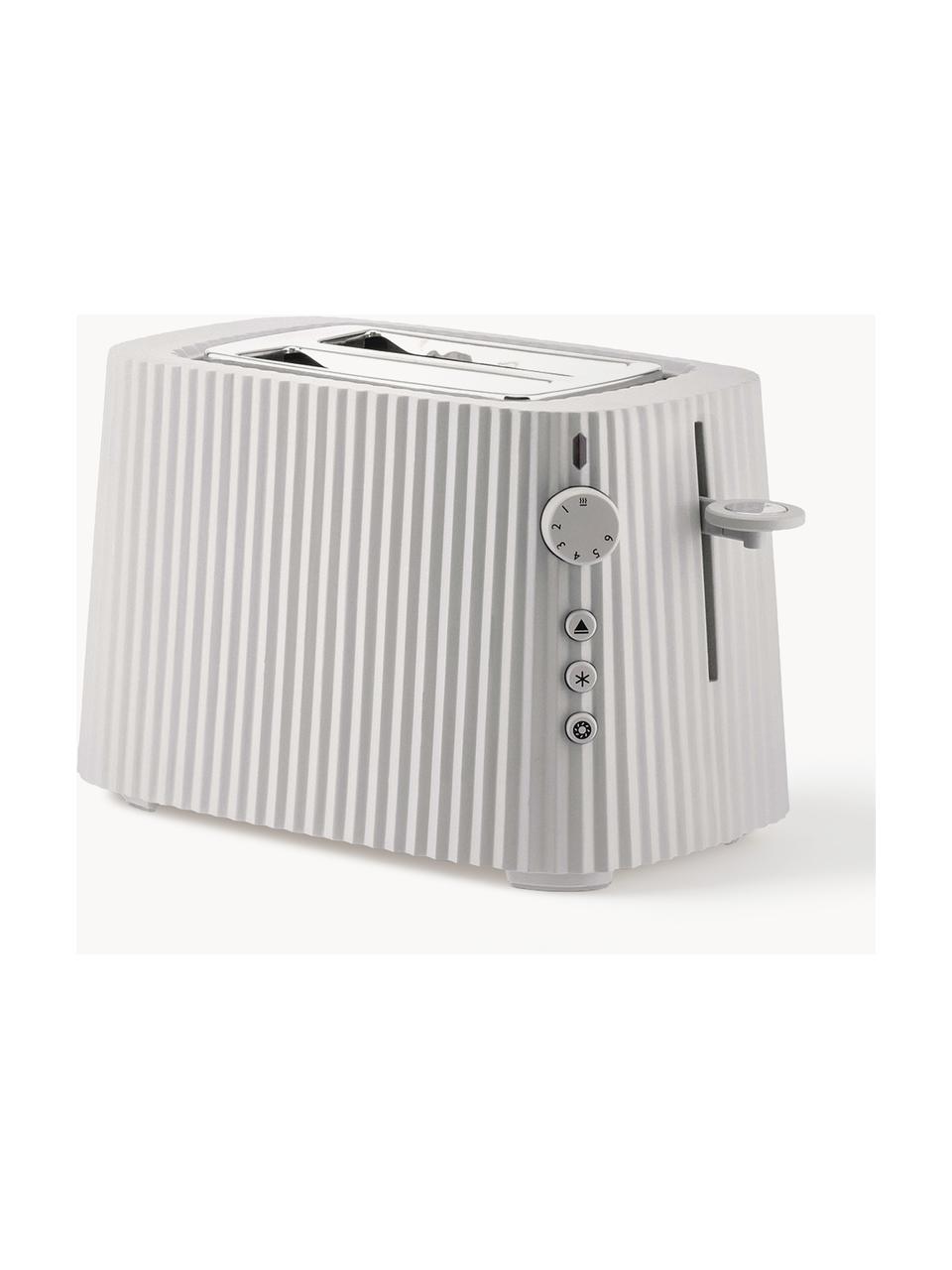 Toaster Plissé, Thermoplastisches Harz, Off White, B 34 x T 19 cm