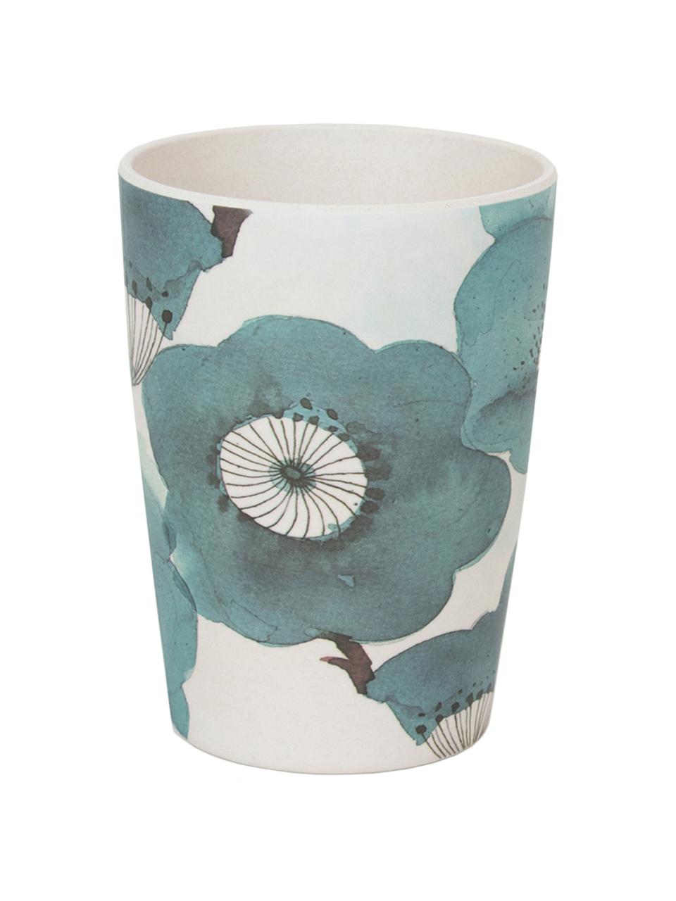 Mug en bambou Sakura, Tons bleus