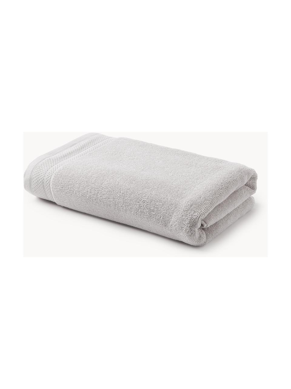 Serviette de toilette en coton bio Premium, tailles variées, 100 % coton bio, certifié GOTS
Qualité supérieure 600 g/m²

Le matériau est certifié STANDARD 100 OEKO-TEX®, IS025 189577, OETI, Gris clair, larg. 50 x long. 100 cm, 2 pièces