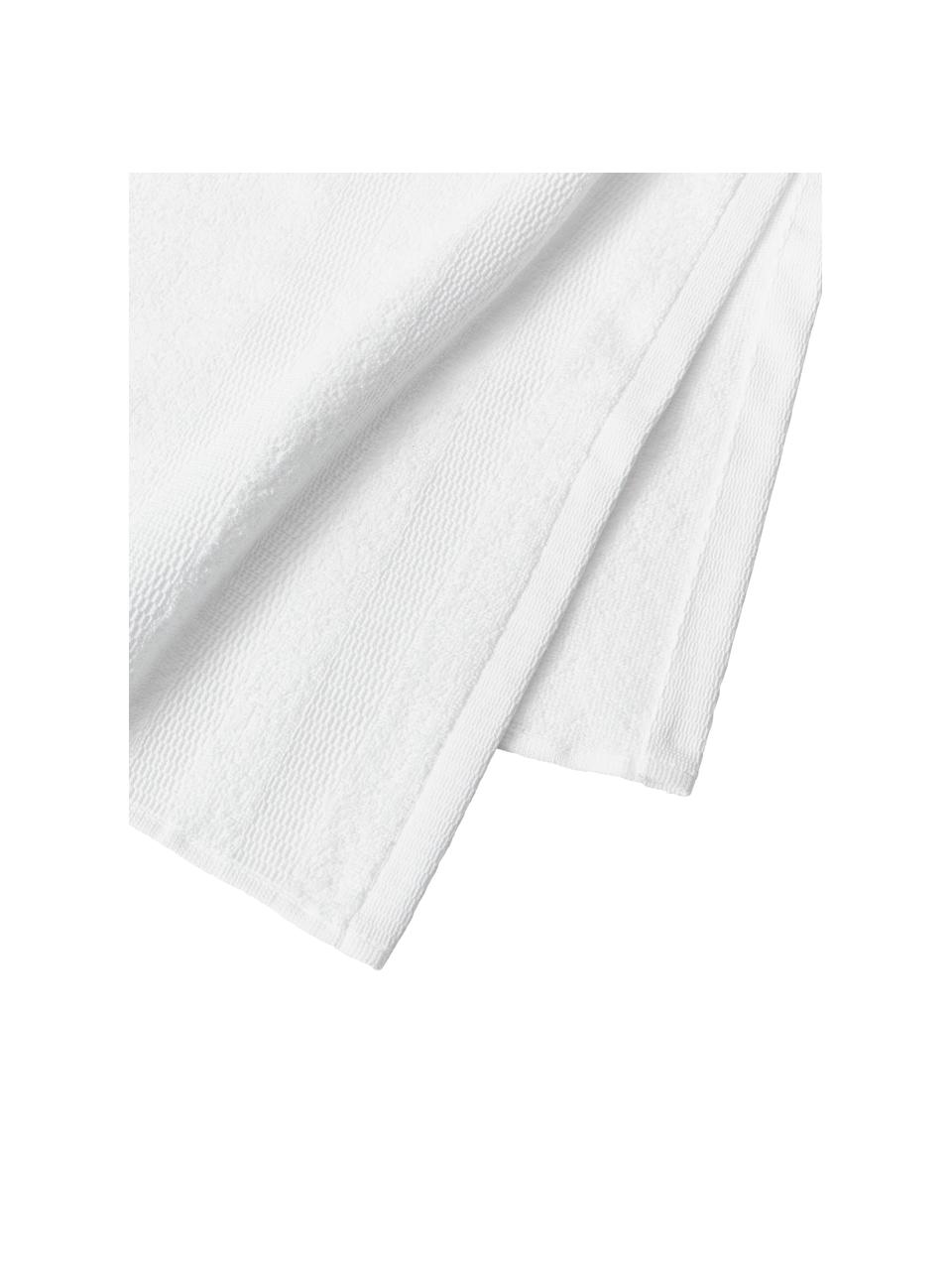 Lot de serviettes en coton Camila, 4 élém., 100 % coton
Grammage léger, 400 g/m²

Le matériau est certifié STANDARD 100 OEKO-TEX®, 3883CIT, CITEVE, Blanc, Lot de différentes tailles