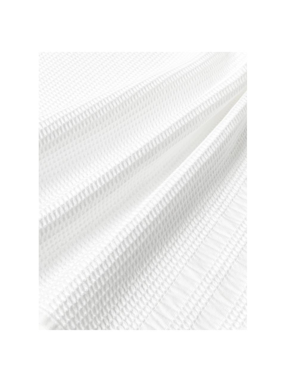 Waffelpiqué-Handtuch Yara, in verschiedenen Grössen, Weiss, Handtuch, B 50 x L 100 cm, 2 Stück