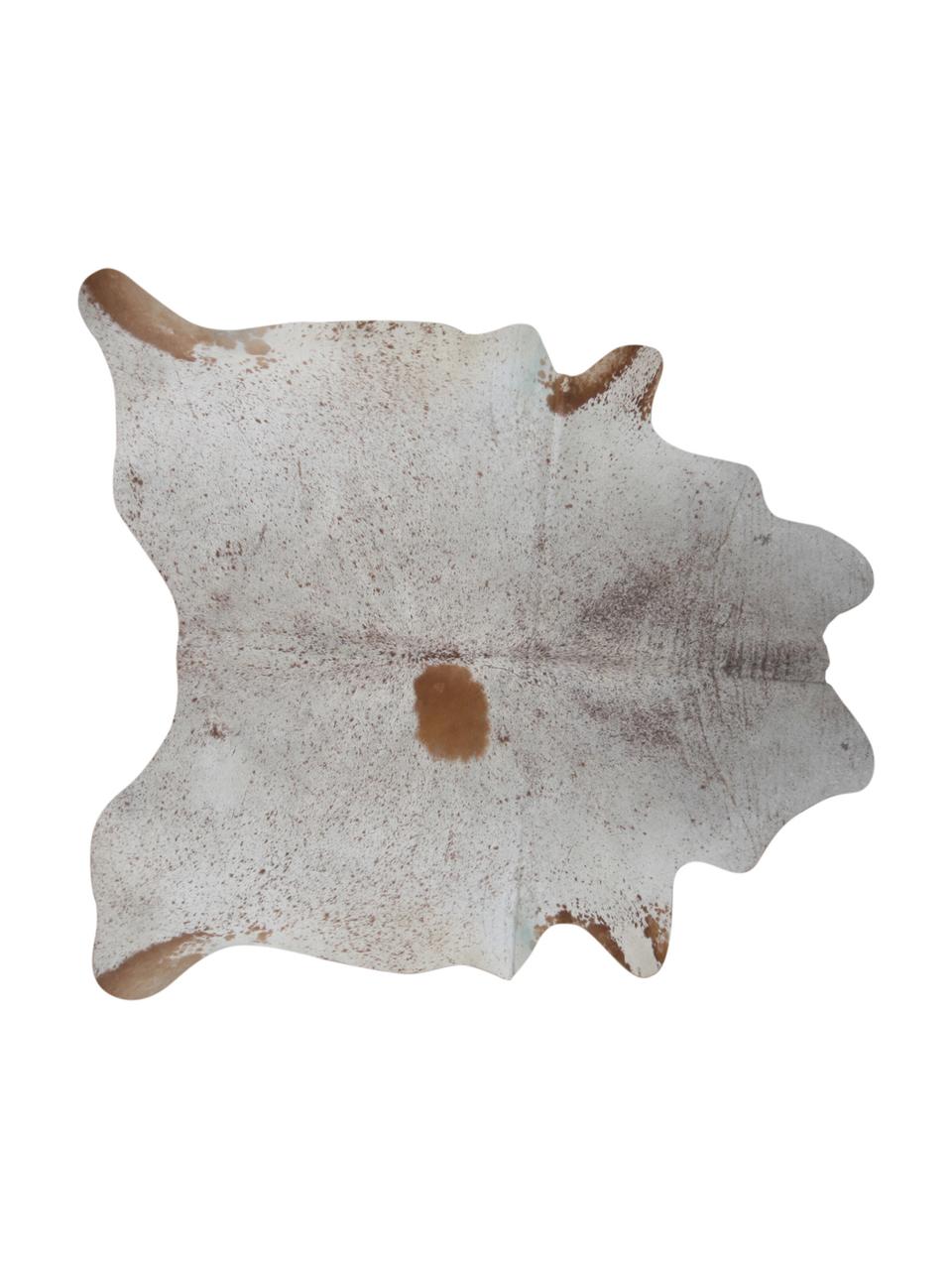 Tappeto in pelle di mucca Anna, Pelle di mucca, Beige, Pelle di mucca unica 1090, 160 x 180 cm