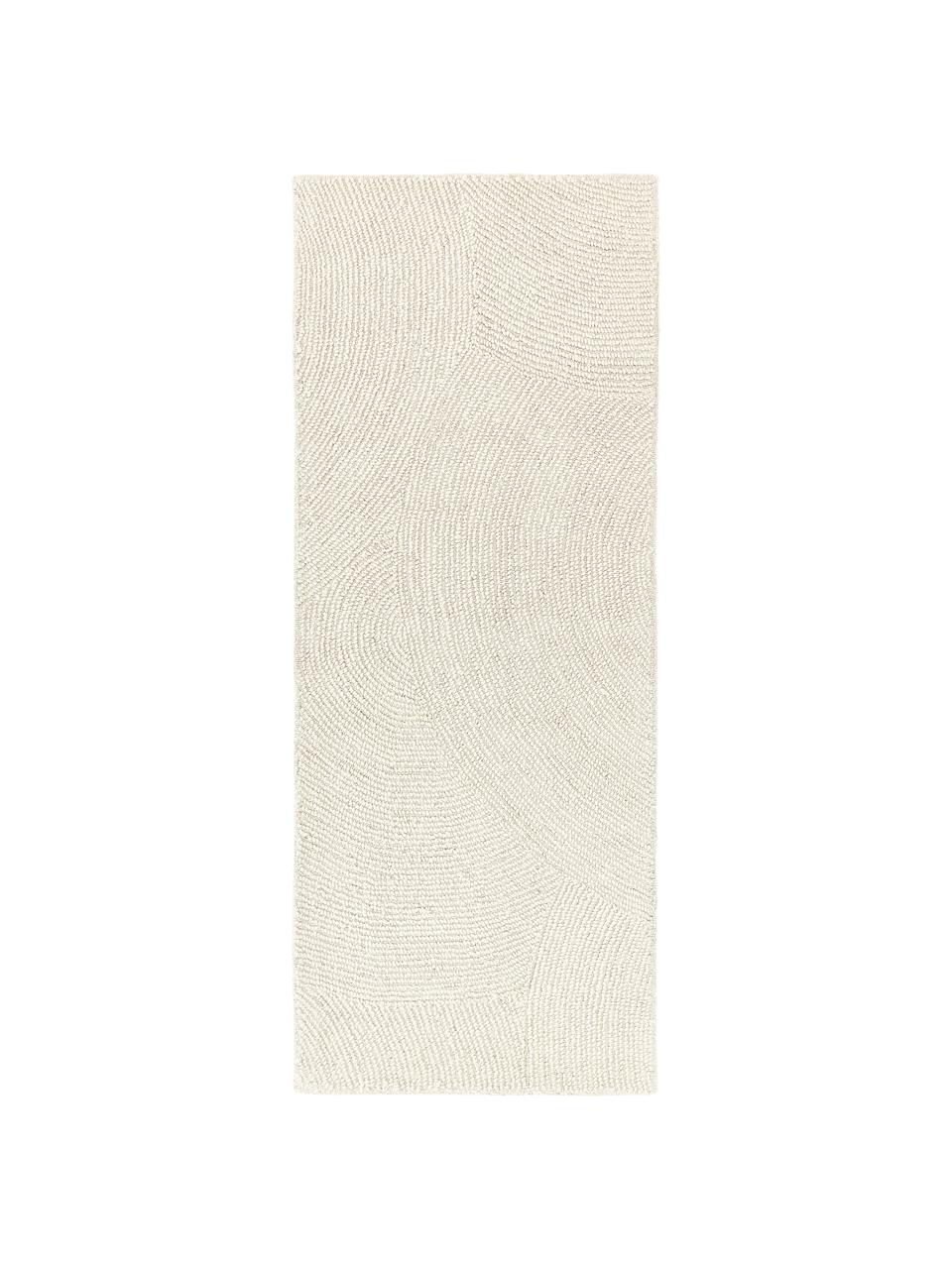 Ręcznie tuftowany chodnik z krótkim włosiem Eleni, Beżowy, S 80 x D 200 cm