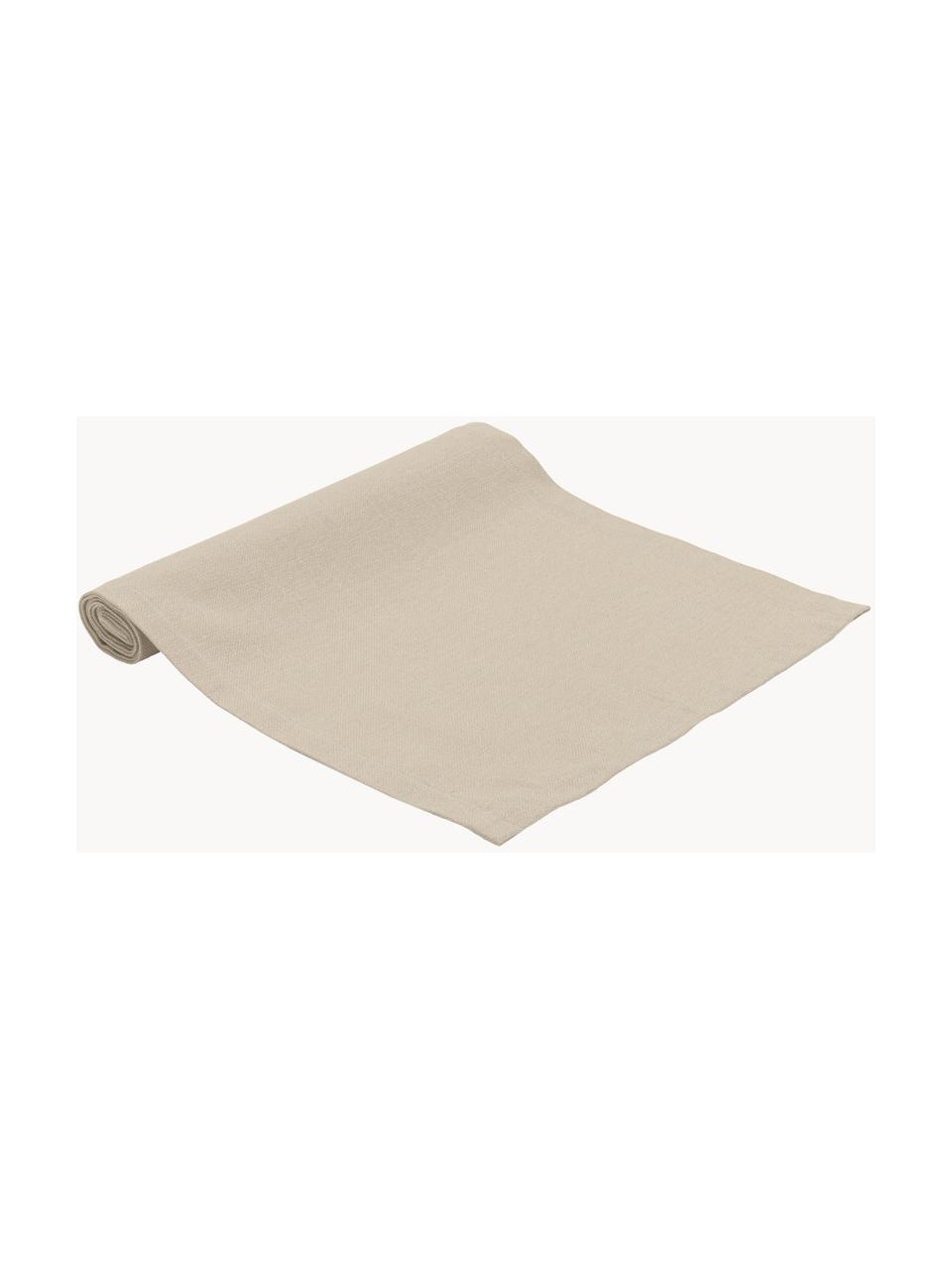 Chemin de table Riva, 55 % coton, 45 % polyester

Le matériau est certifié STANDARD 100 OEKO-TEX®, 14.HIN.40536, HOHENSTEIN HTTI, Beige clair, larg. 40 x long. 150 cm