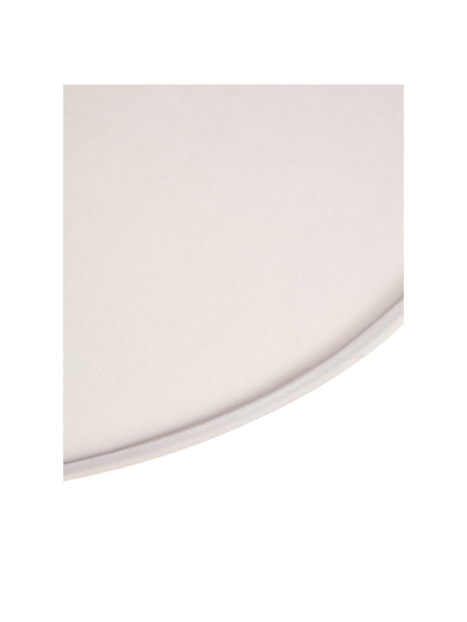 Deckenleuchte Bendir mit Relief, Lampenschirm: 80 % Polyester, 20 % Baum, Gebrochenes Weiß, Ø 38 x H 15 cm