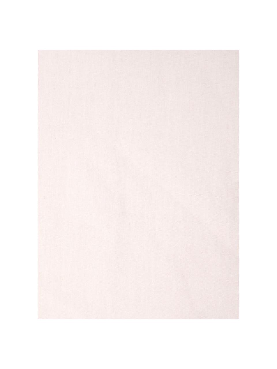 Funda de almohada de percal Malin, 45 x 85 cm, Estampado mármol rosa claro, An 45 x L 85 cm