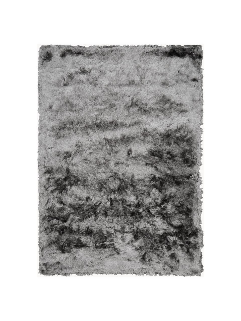 Tapis shaggy à longs poils Jimmy, Gris foncé, larg. 160 x long. 230 cm (taille M)