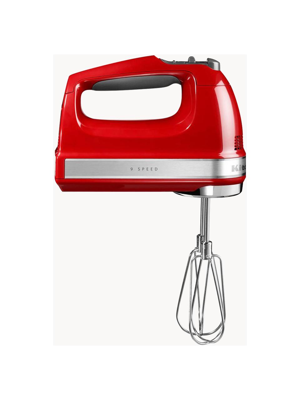 Handrührgerät KitchenAid, Gehäuse: Kunststoff, Rot, glänzend, B 15 x H 20 cm