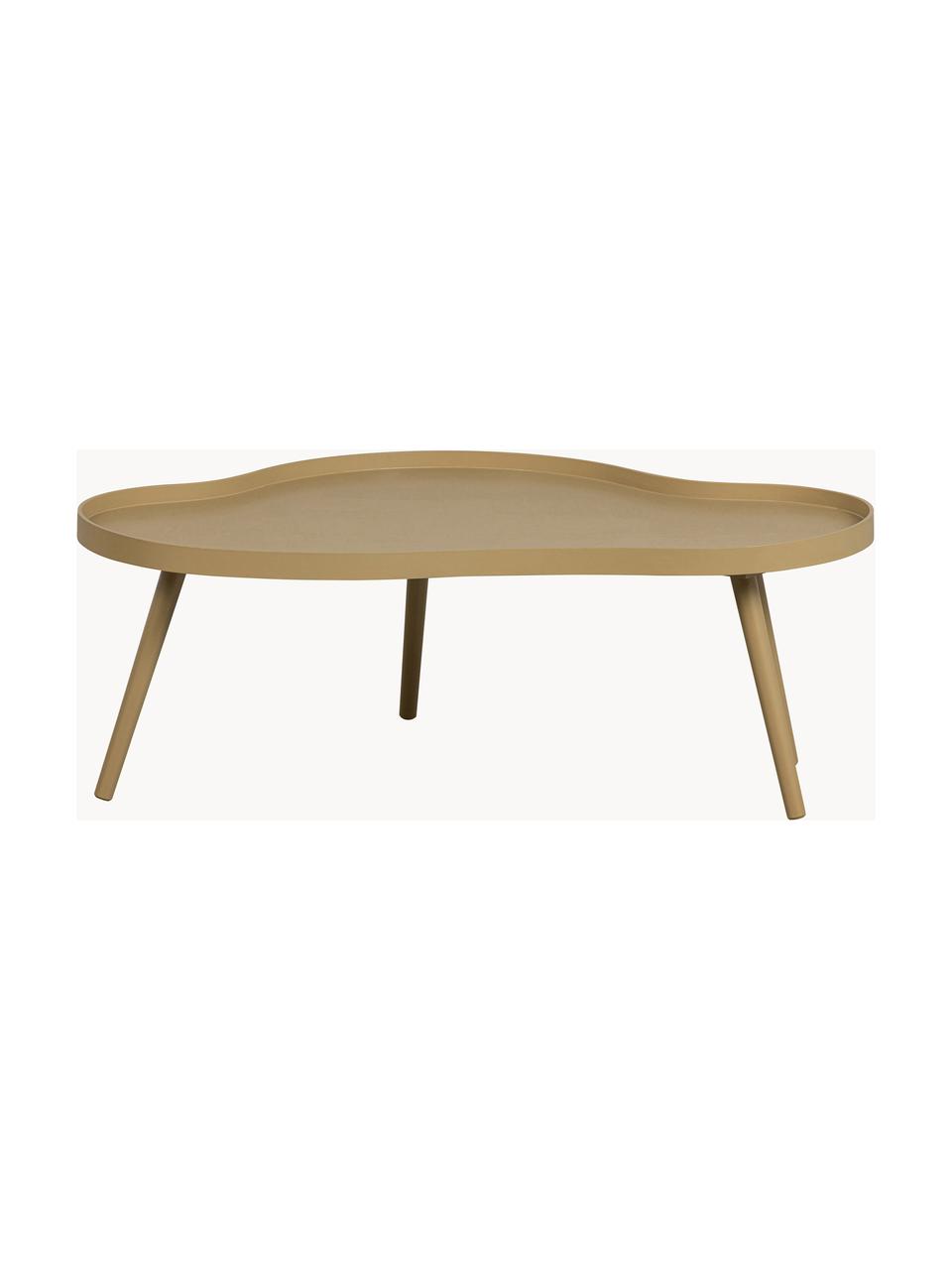 Table basse haricot en bois Mae, Bois, larg. 100 x haut. 35 cm