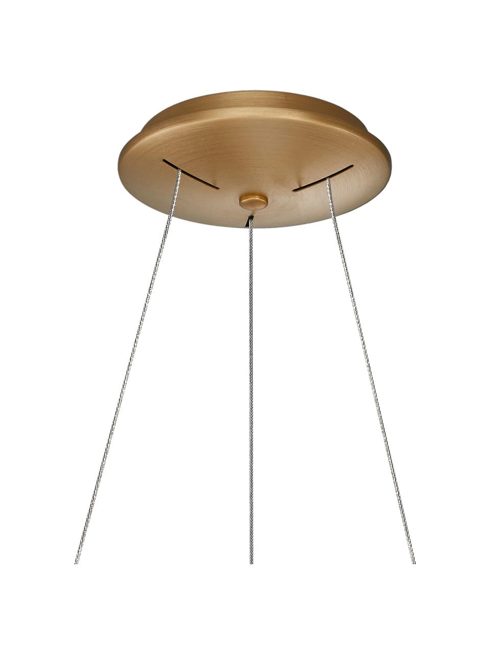 Suspension LED moderne Rando, Couleur dorée, Ø 60 x haut. 6 cm