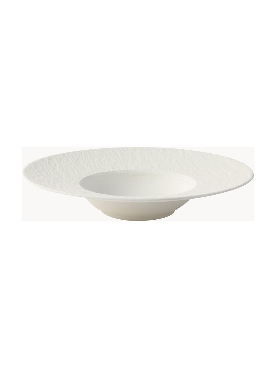 Vajilla de porcelana Rock, 2 comensales (6 pzas.), Porcelana, Off White, 2 comensales (6 pzas.)