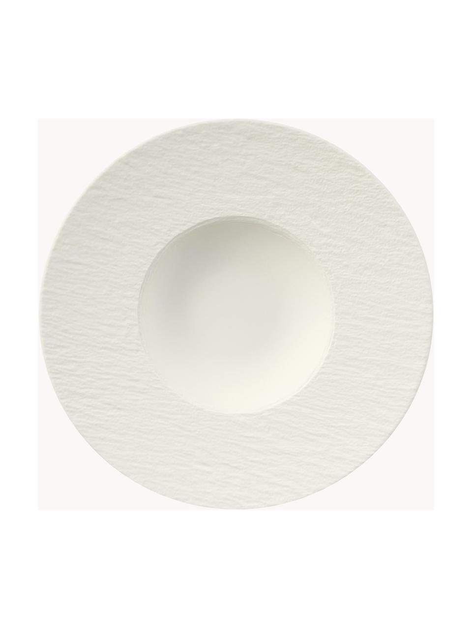 Vajilla de porcelana Rock, 2 comensales (6 pzas.), Porcelana, Off White, 2 comensales (6 pzas.)