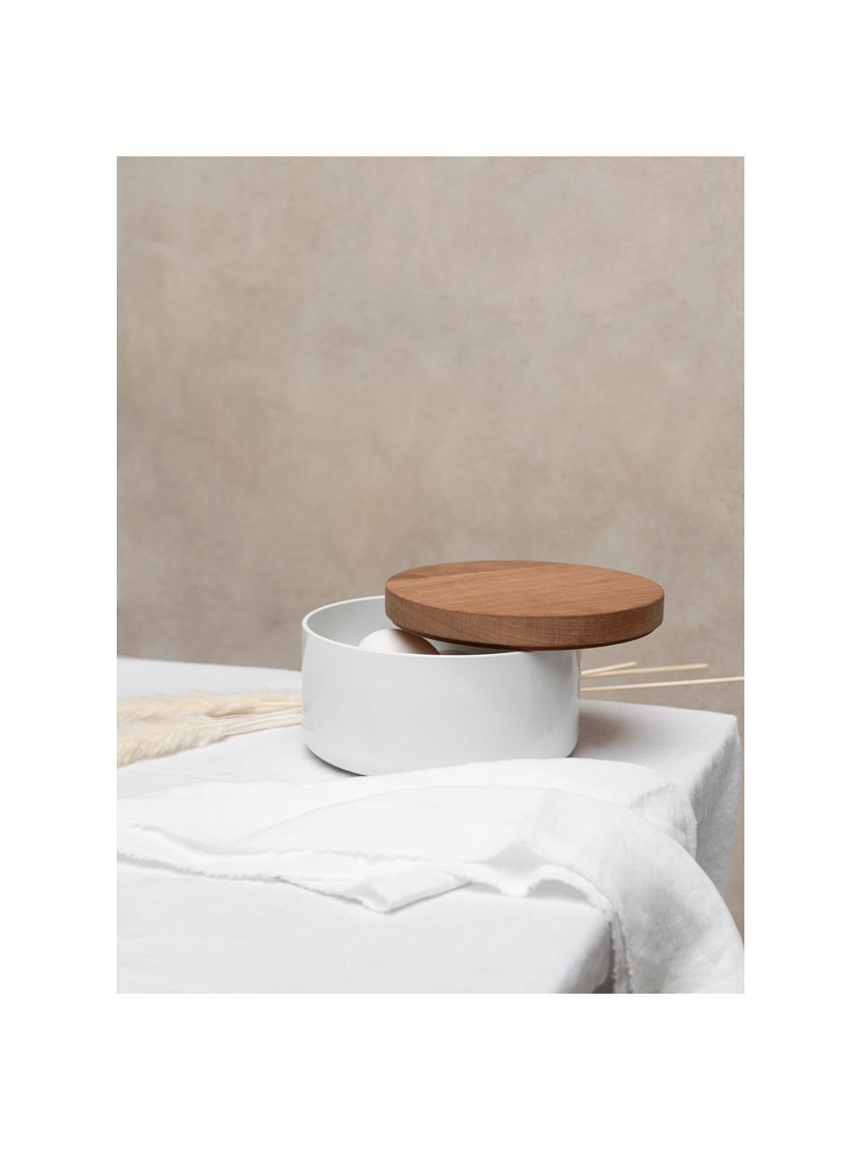 Casseruola con rivestimento antiaderente ABCT, Alluminio rivestito, Bianco, Ø 16 x Alt. 9 cm, 1.7 l