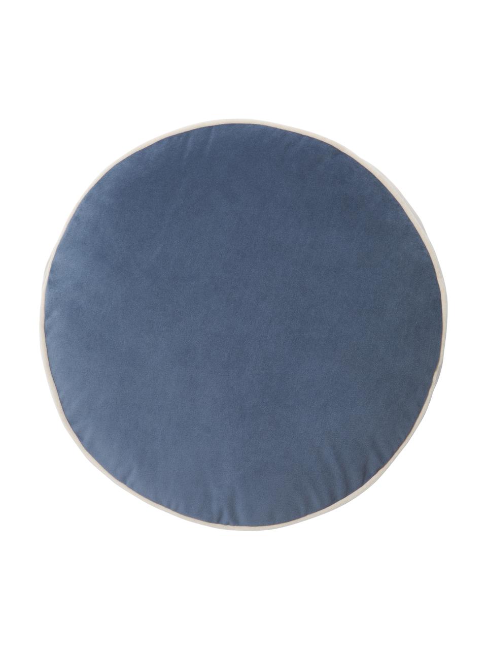 Kulatý sametový polštář Dax, 100 % polyesterový samet

Materiál použitý v tomto produktu byl testován na škodlivé látky a certifikován podle STANDARD 100 od OEKO-TEX® 21.HCN.72514 HOHENSTEIN HTTI., Béžová, modrá, Ø 40 cm