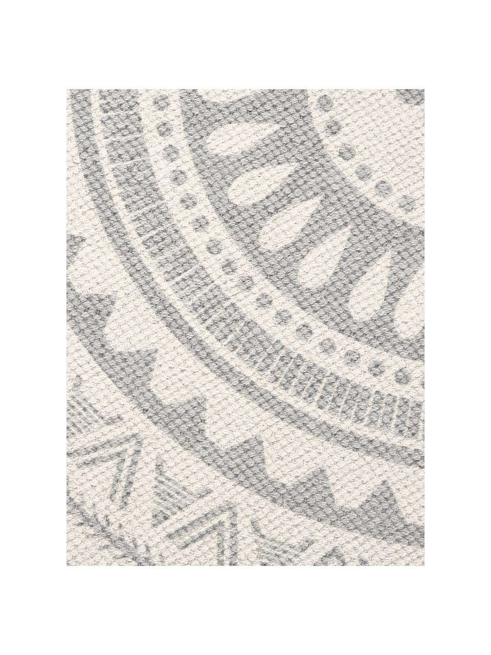 Tapis rond gris blanc Benji, 100 % coton

Le matériau est certifié STANDARD 100 OEKO-TEX®, 21.HIN.90042, HOHENSTEIN HTTI, Gris clair, beige, Ø 150 cm (taille M)