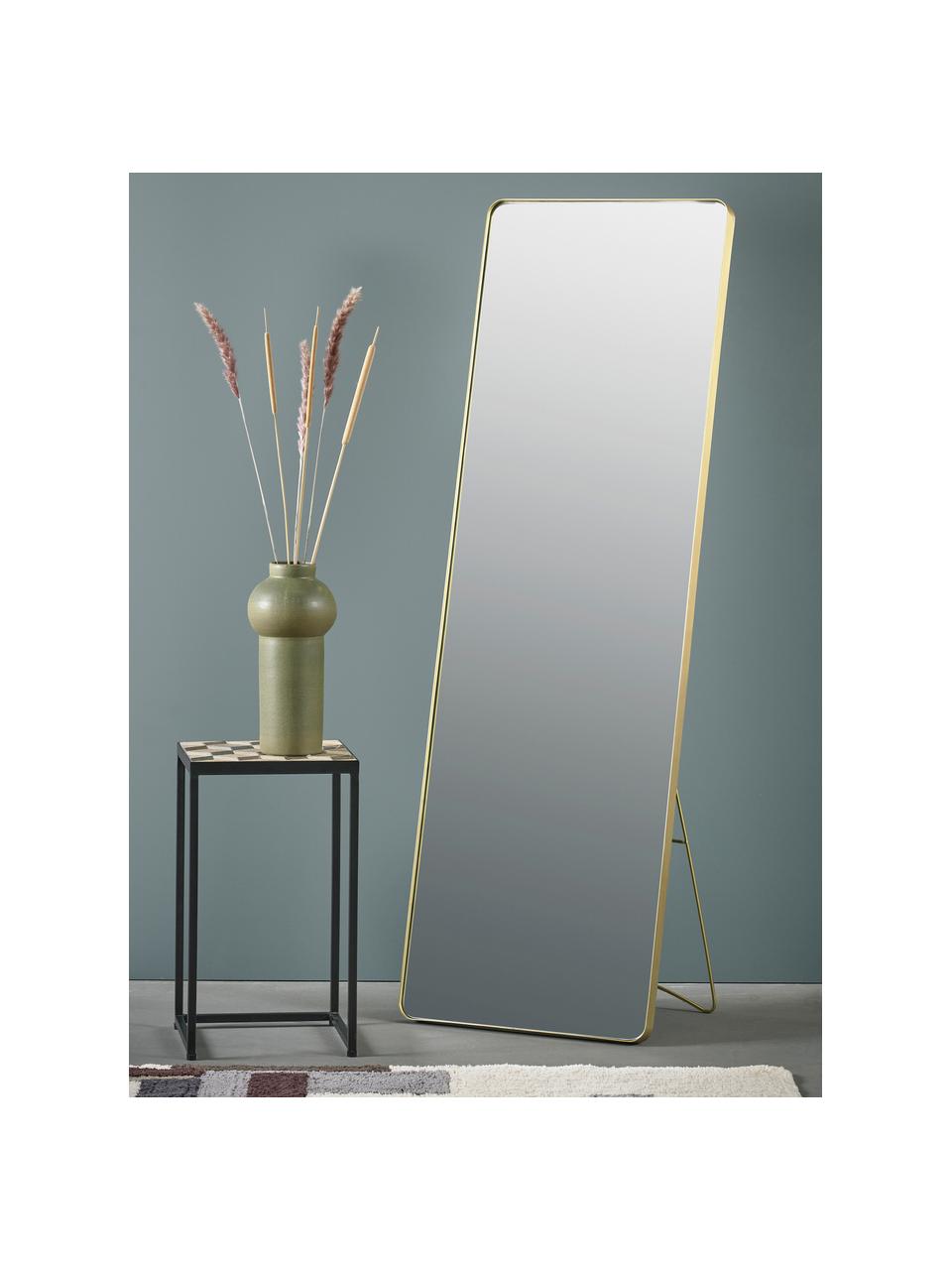 Espejo de pie Stefo, Espejo: cristal, Dorado, An 45 x Al 140 cm