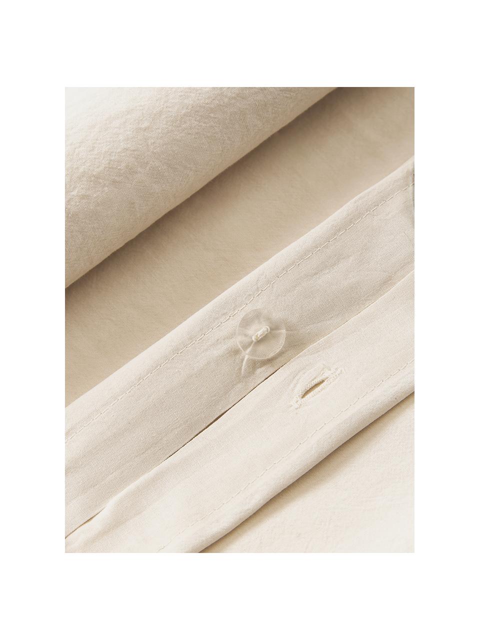 Bavlnená obliečka na paplón Darlyn, 100 %  bavlna
Hustota vlákna 150 TC, štandard kvalita

Posteľná bielizeň z bavlny je príjemná na dotyk, dobre absorbuje vlhkosť a je vhodná pre alergikov

Látka bola podrobená špeciálnemu procesu „Softwash”, ktorý zabezpečuje nepravidelný vypraný vzhľad, je mäkká, pružná a má prirodzený krčivý vzhľad, ktorý nevyžaduje žehlenie a pôsobí útulne

Materiál použitý v tomto produkte bol testovaný na škodlivé látky a certifikovaný podľa STANDARD 100 od OEKO-TEX®, 4265CIT, CITEVE., Béžová, Š 200 x D 200 cm
