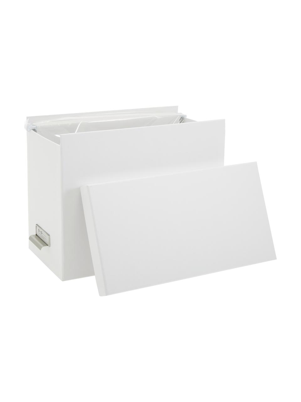 Závěsný organizér s 8 složkami Johan, Bílá, Š 19 cm, H 35 cm