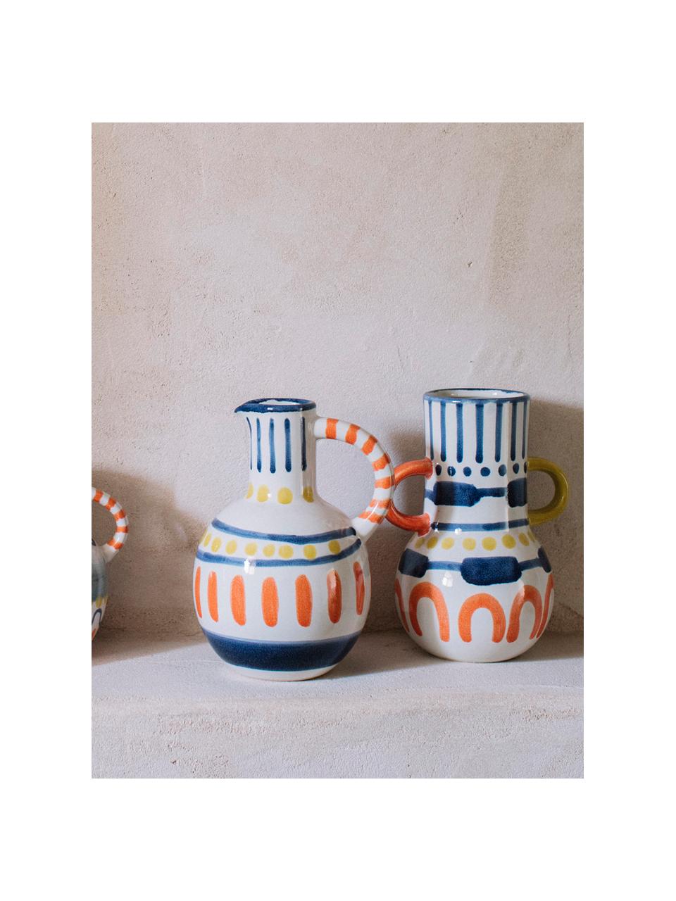 Wazon z ceramiki Majorelle, Ceramika, Wielobarwny, S 15 x W 30 cm