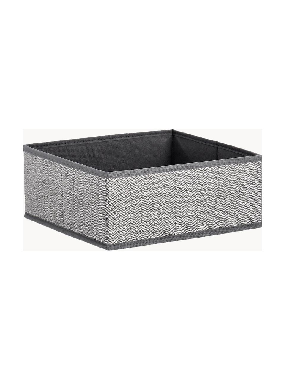 Skládací úložný box Tidy, Š 28 cm, Odstíny šedé, Š 28 cm, H 28 cm