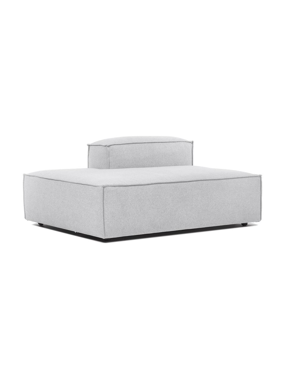 Modul šezlong Lennon, Svetlosivá, Š 150 x V 68 cm, s operadlom napravo